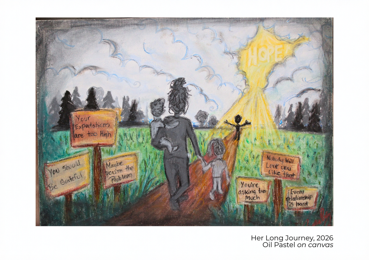 Her Long Journey Print