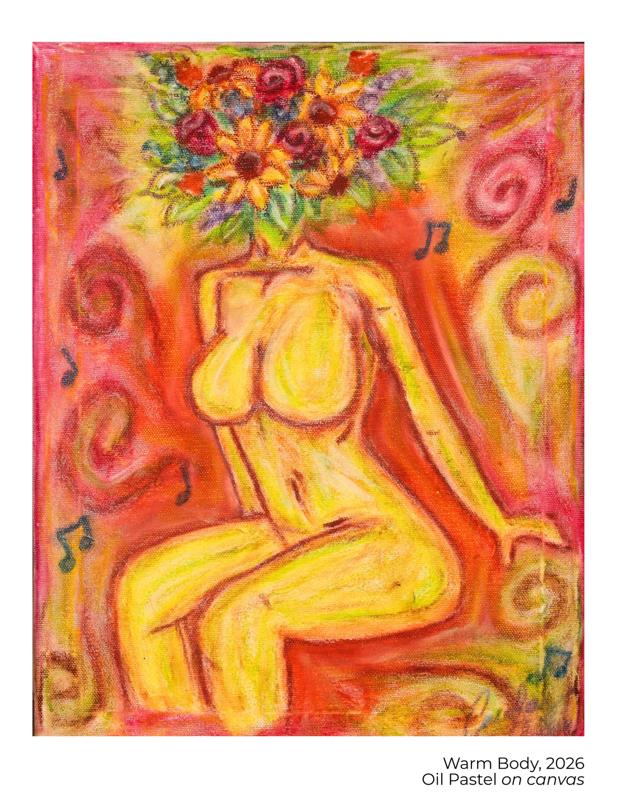 Warm Bodied Flower Print
